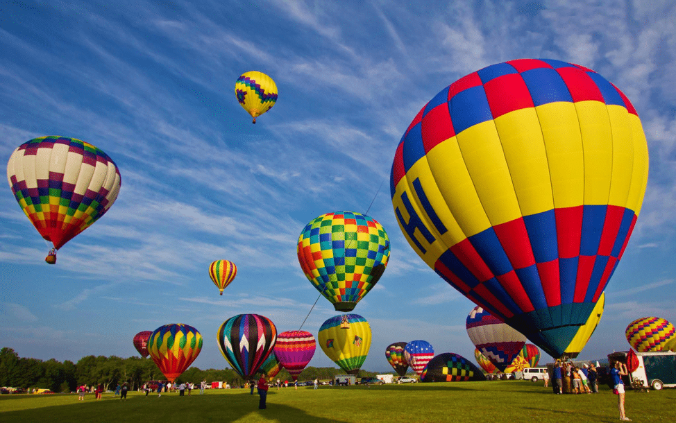 The Festival of Ballooning in New Jersey