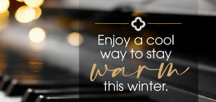 Enjoy a cool way to stay warm this winter.